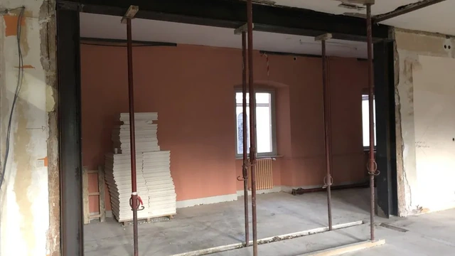 Ouverture de mur porteur — illustration de la prestation
